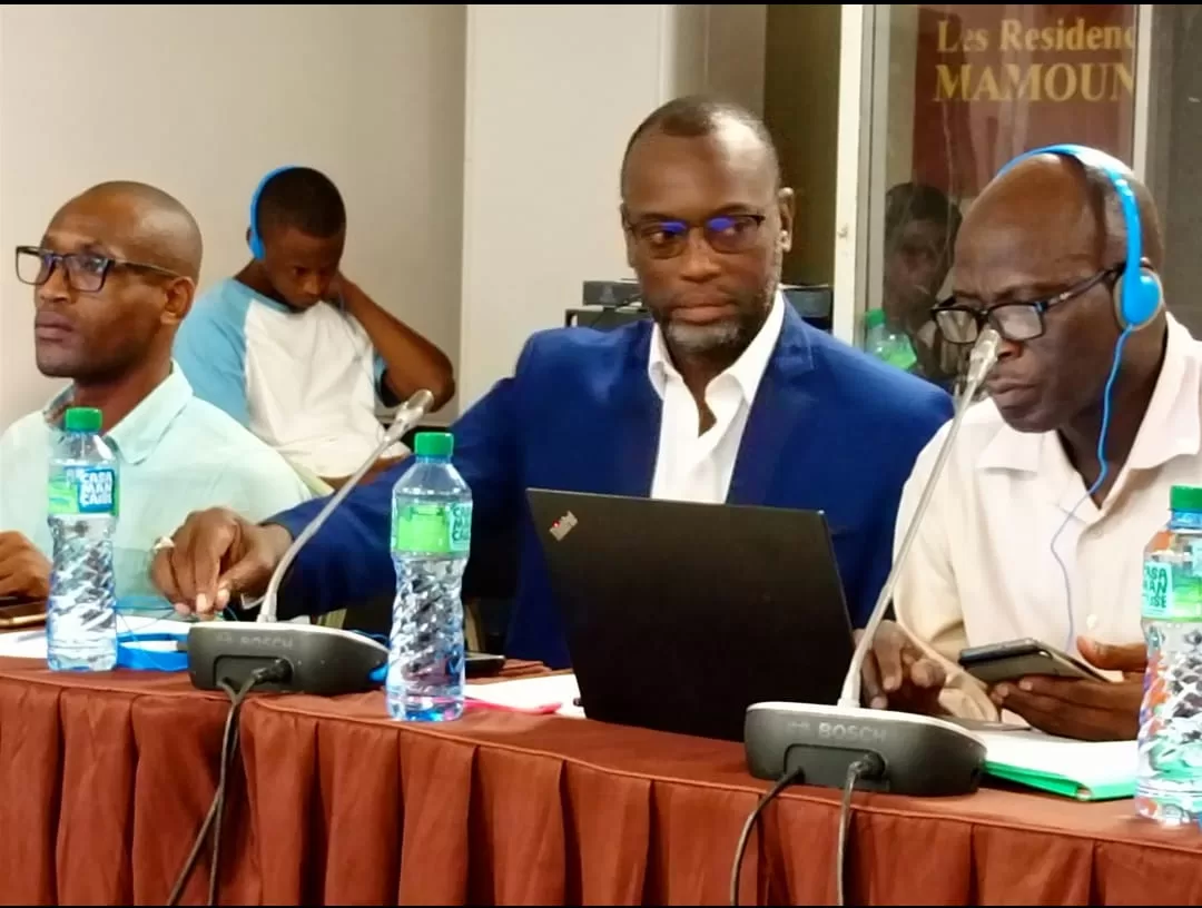 Abdoulaye Gueye, Bacary Sarr et kebe de l divisions de la santé mentale